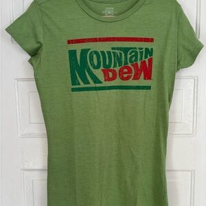 Ladies Cut Mountain Dew T-Shirt